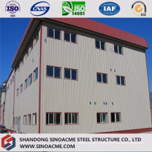 Prefabricated Steel Construction for Industry Building with Multi Floors